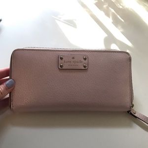 Pink Kate Spade Wallet